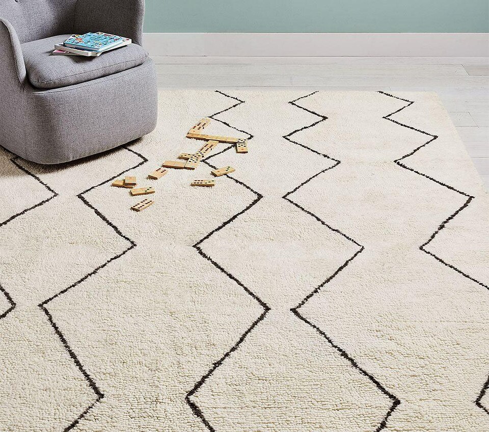 west elm x pbk Baby Souk Nursery Rug Pottery Barn Kids AU